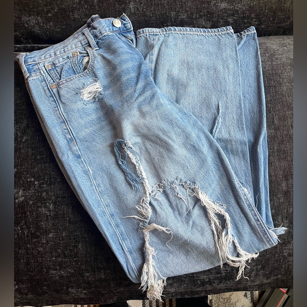 Aeropostale Light Blue 90’s Baggy Jeans